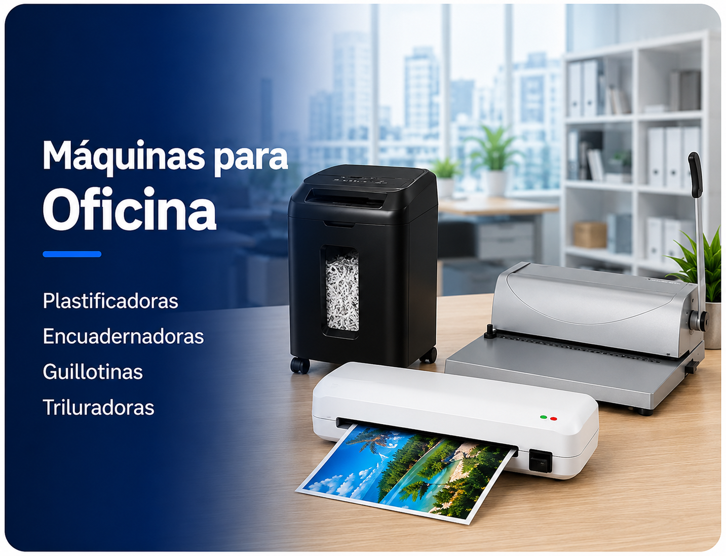 M&aacute;quinas para Oficina
