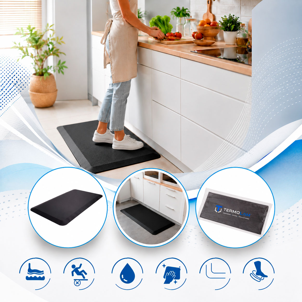 Alfombra Mat - Ergonómico - Antifatiga