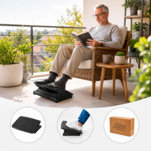 Reposapiés Estándar - Ergonómico Ajustable | Oficina y Hogar